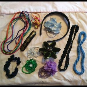 Hair Accessory Lot! 17 Accessories! Girl/Women